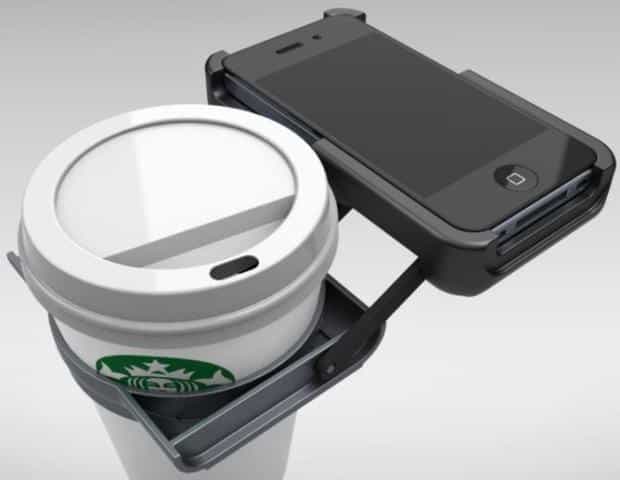 UpperCup - An iPhone Cup Holder